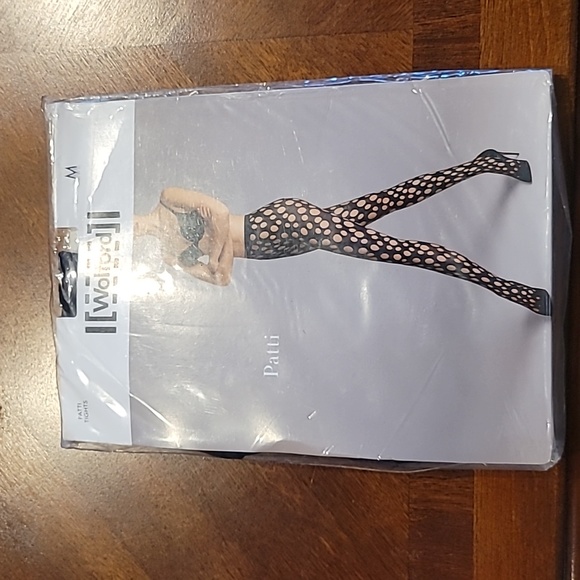 Wolford Accessories - WOLFORD Stocking Gwen Tights Black New